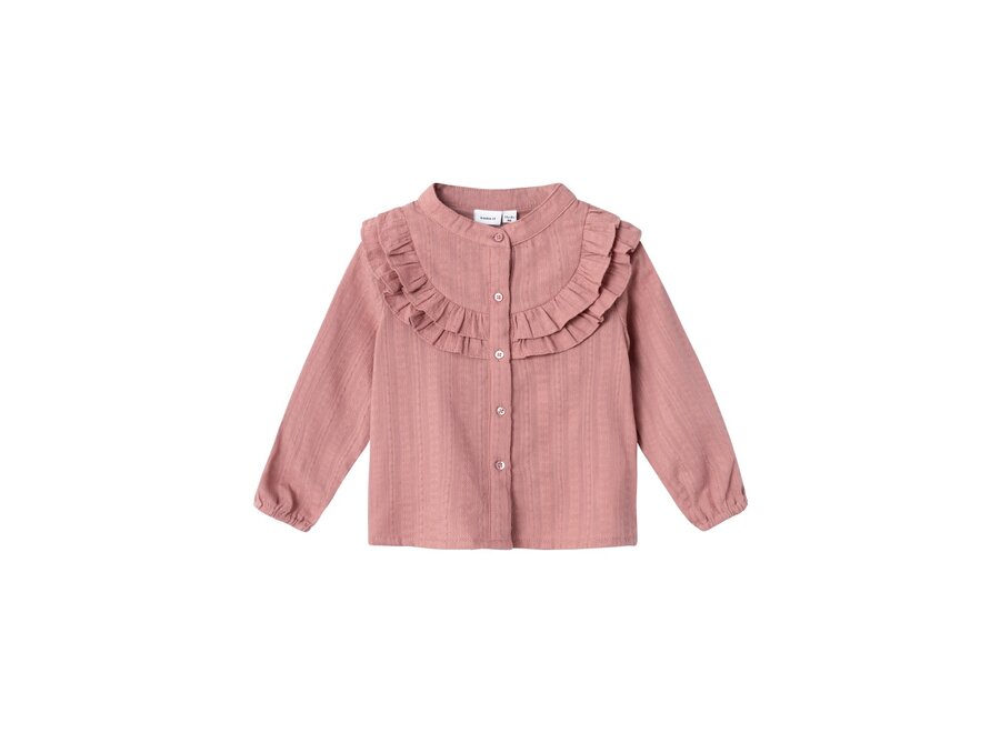 Blouse Bishirt - Ash Rose