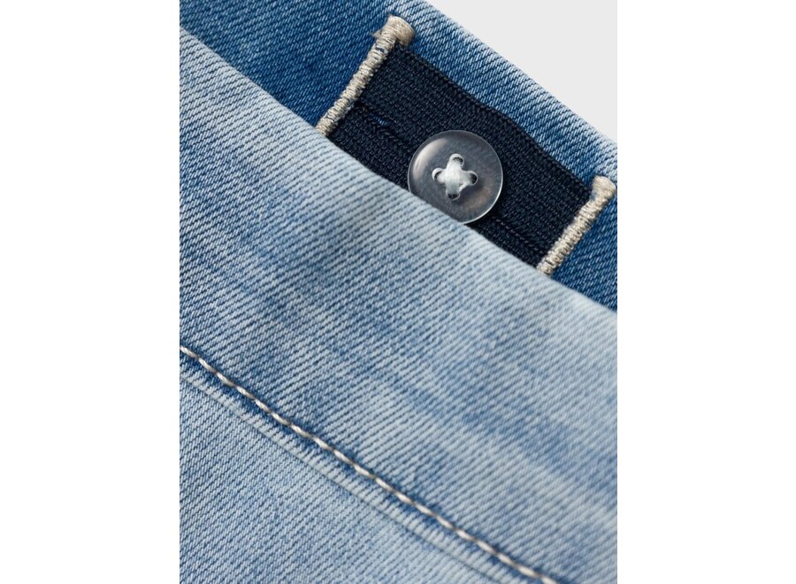 Jeans Rose | Wide Jeans Light blue denim