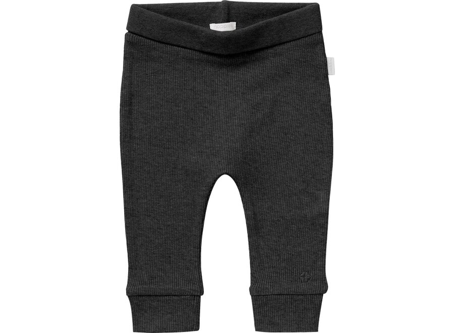 Broek rib Naura - Dark Grey Melange