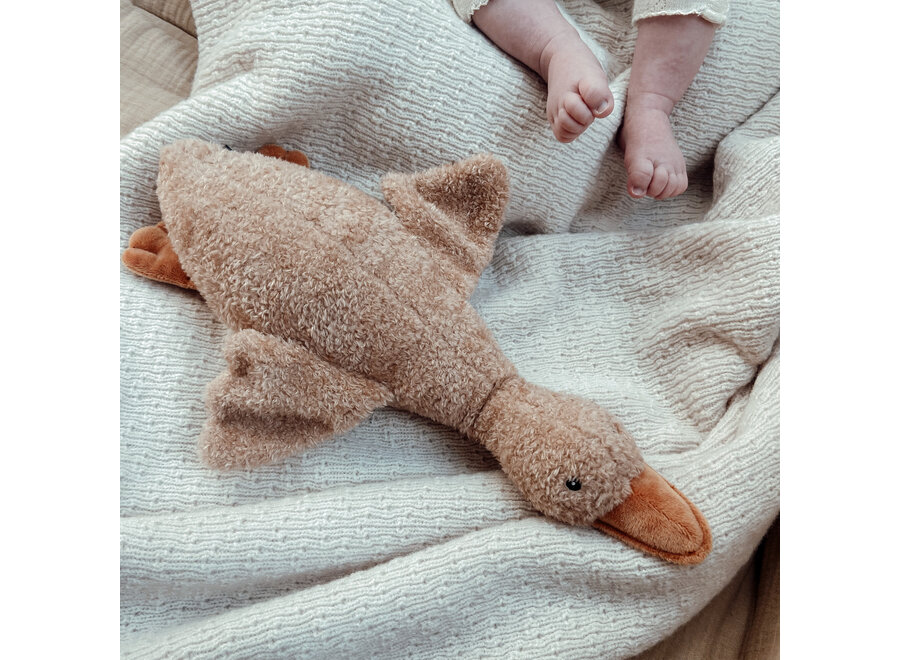 Liva (bruin) - Oplaadbare hartslagknuffel