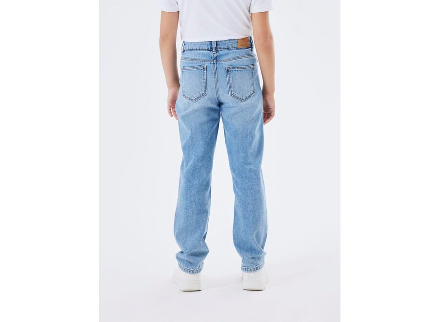 Jeans Rose Straight - Medium blue denim