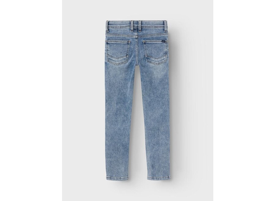 Theo slim jeans - Light blue denim