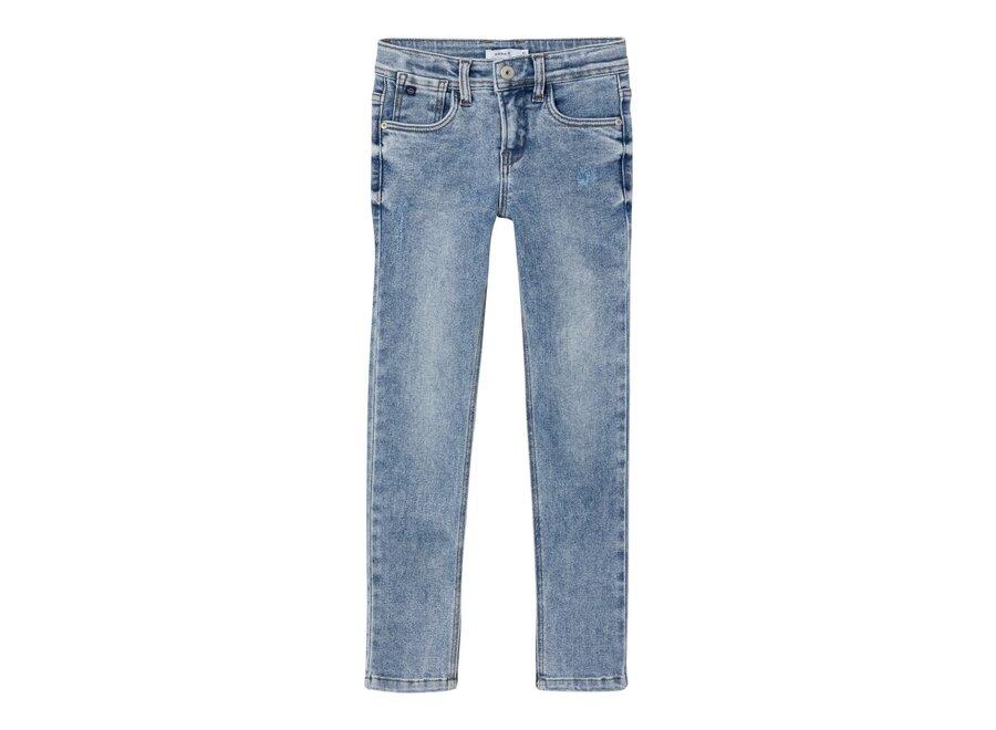 Theo slim jeans - Light blue denim