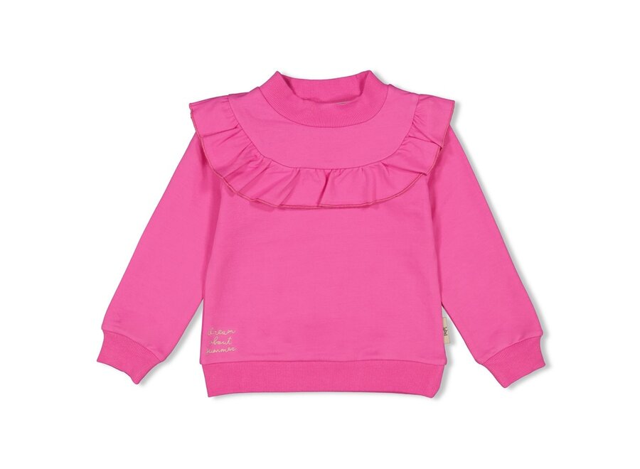 Sweater ruches - Dream About Summer - Roze
