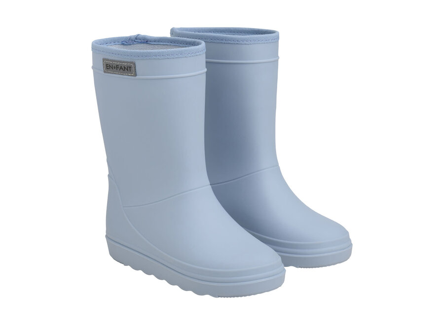 Rain Boots Solid - Dusty Blue (baby blauw)