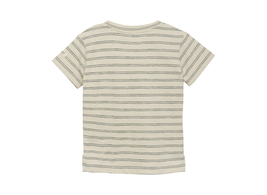 T-shirt Stripes - Eggnog