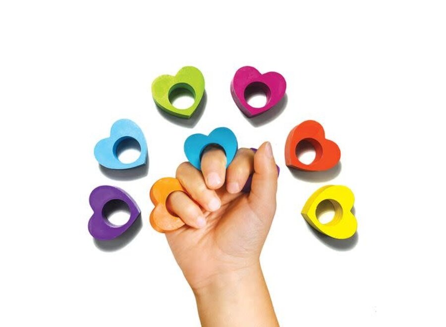 Heart Ring Crayons