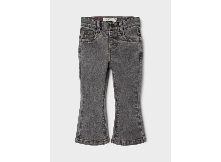 Jeans Sally bootcut - light grey denim