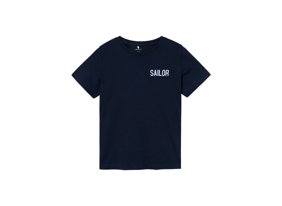 T-shirt Faliksen - Dark Sapphire