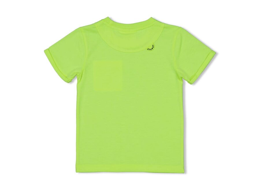 T-shirt - Gone Surfing lime