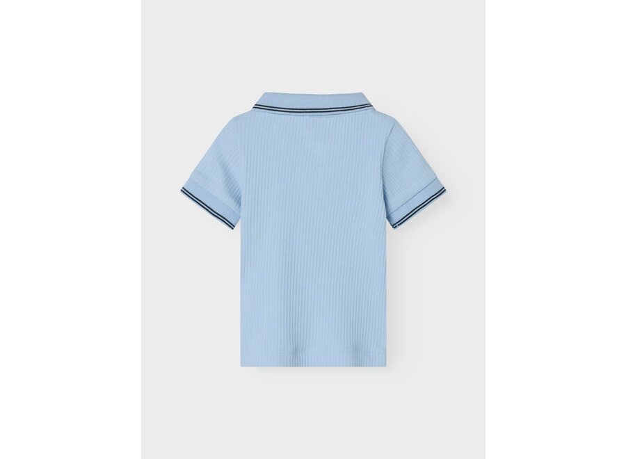 Friman polo shirt - Chambray Blue