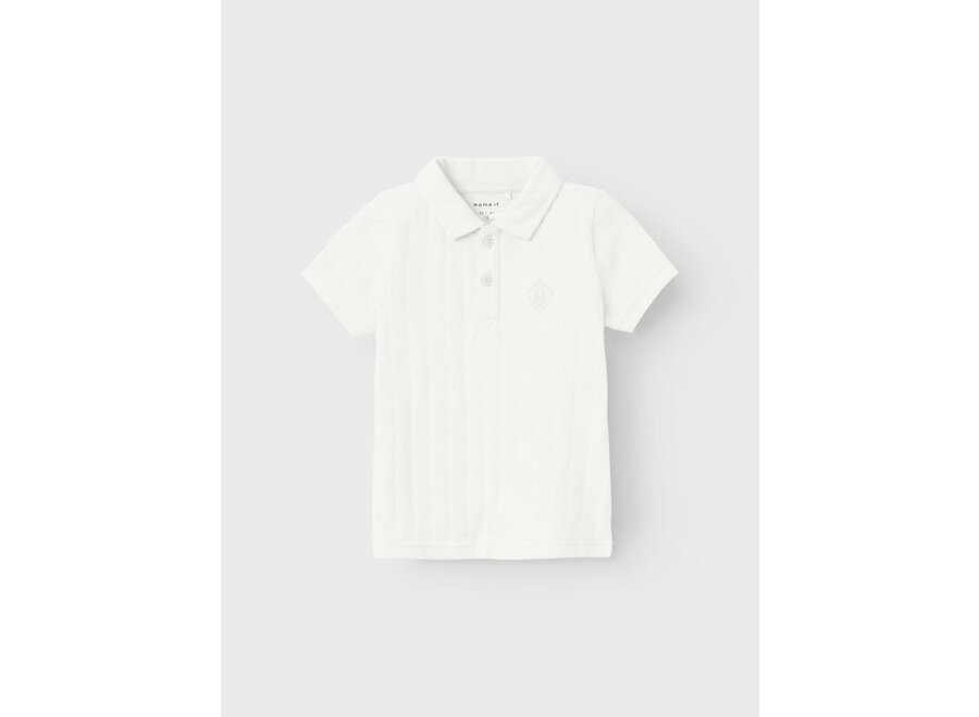 Fen ss polo -Bright White