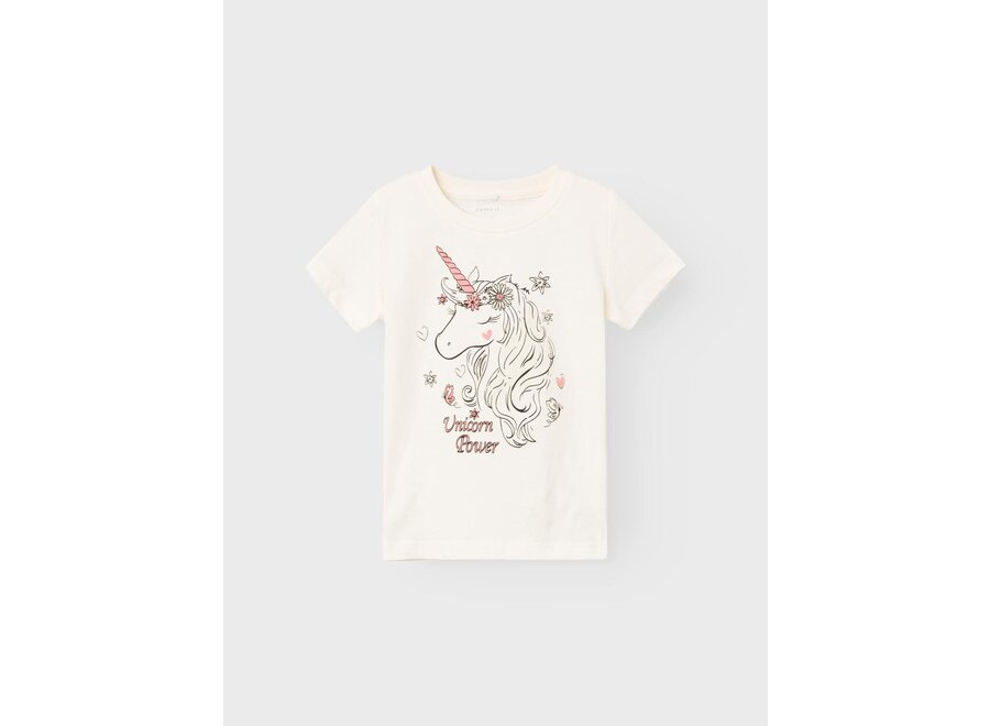 T-Shirt unicorn - Zoey - Jet stream