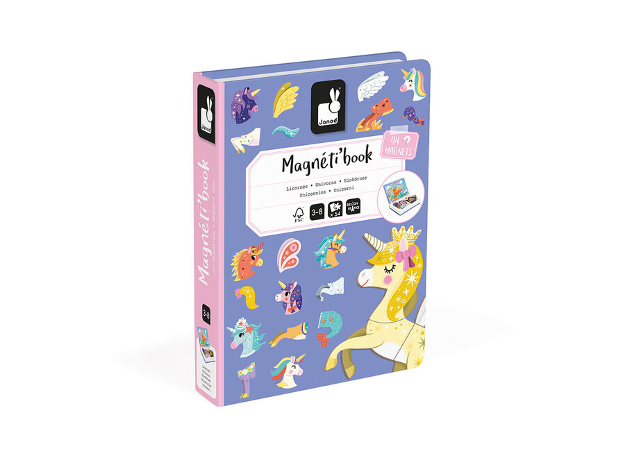 Magneetboek - Eenhoorn | Unicorn