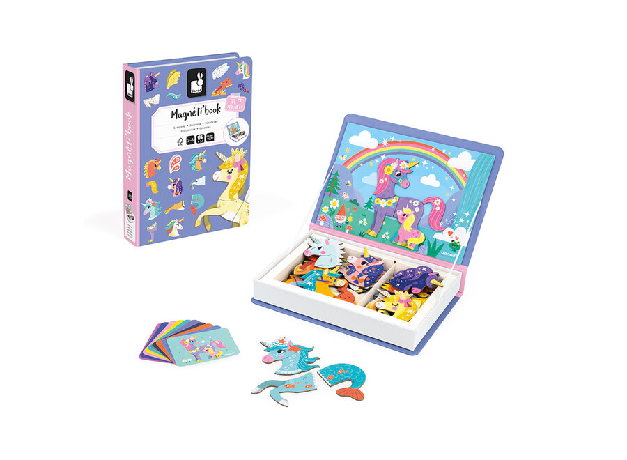 Magneetboek - Eenhoorn | Unicorn