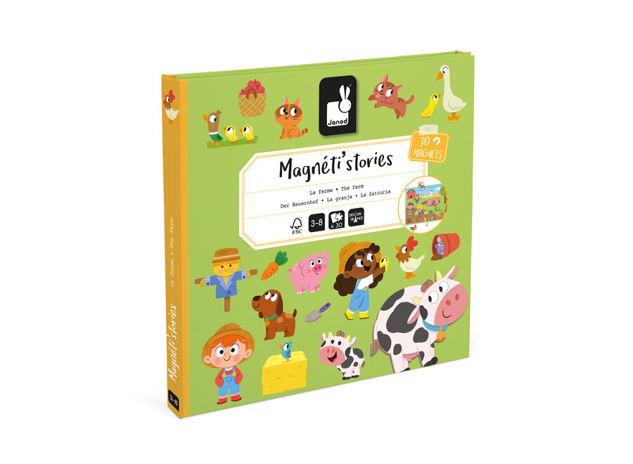 Magneetboek | Magneti Stories - Boerderij