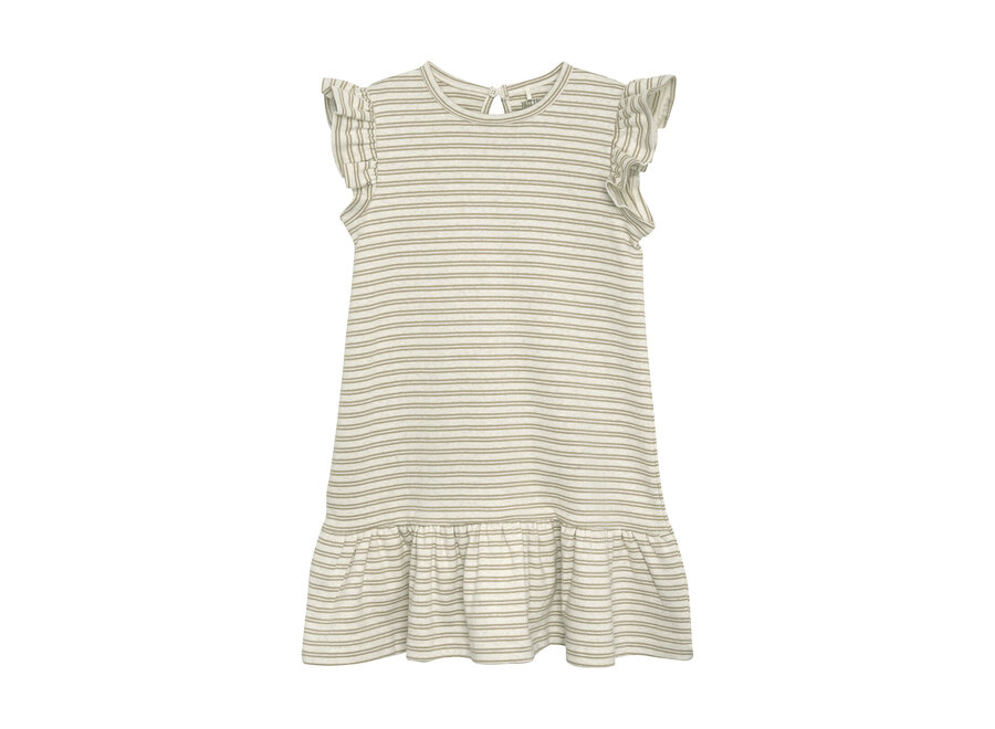 Dress striped rib - Silver sage