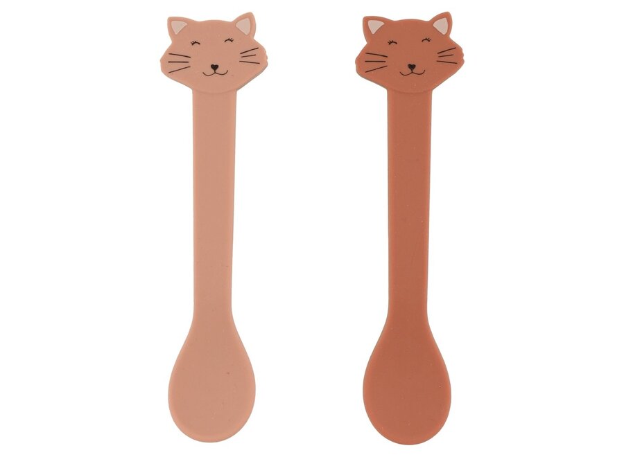 Siliconen lepel 2-pack - Mrs. Cat