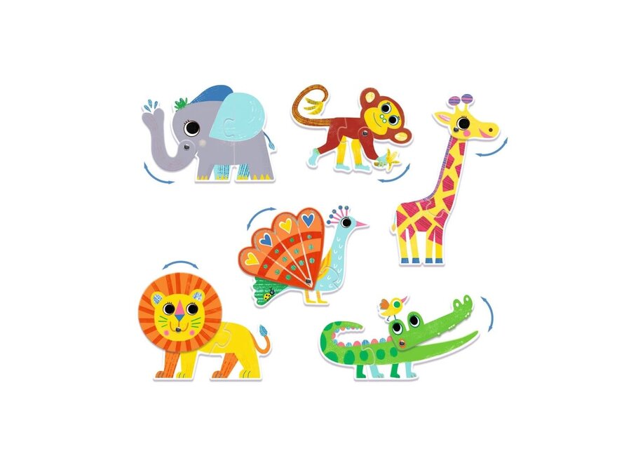 PUZZLE DUO  - Articulo Animals - FSC MIX
