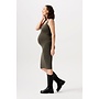 Noemi seamless rib dress SL olive
