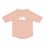 Short Sleeve Rashguard Leopard pink