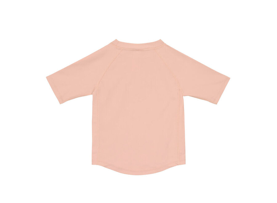 Short Sleeve Rashguard Leopard pink