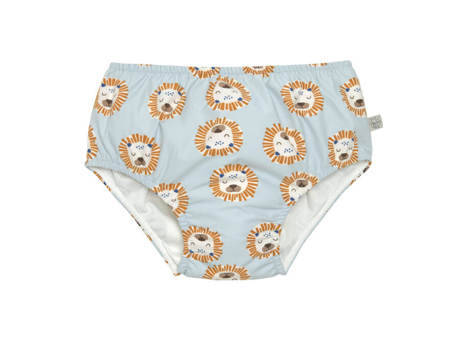 Swim Diaper Lion powder blue