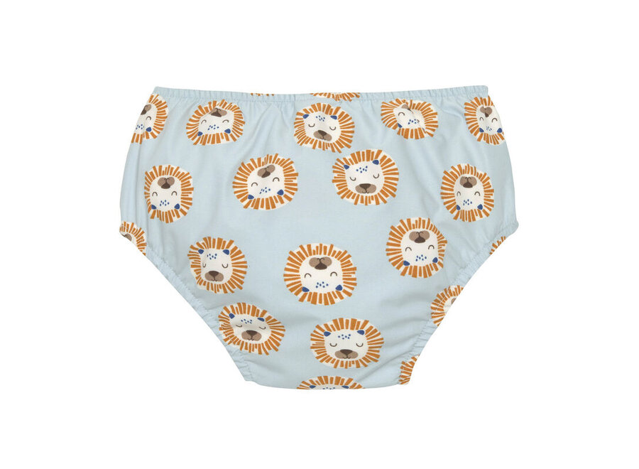 Swim Diaper Lion powder blue