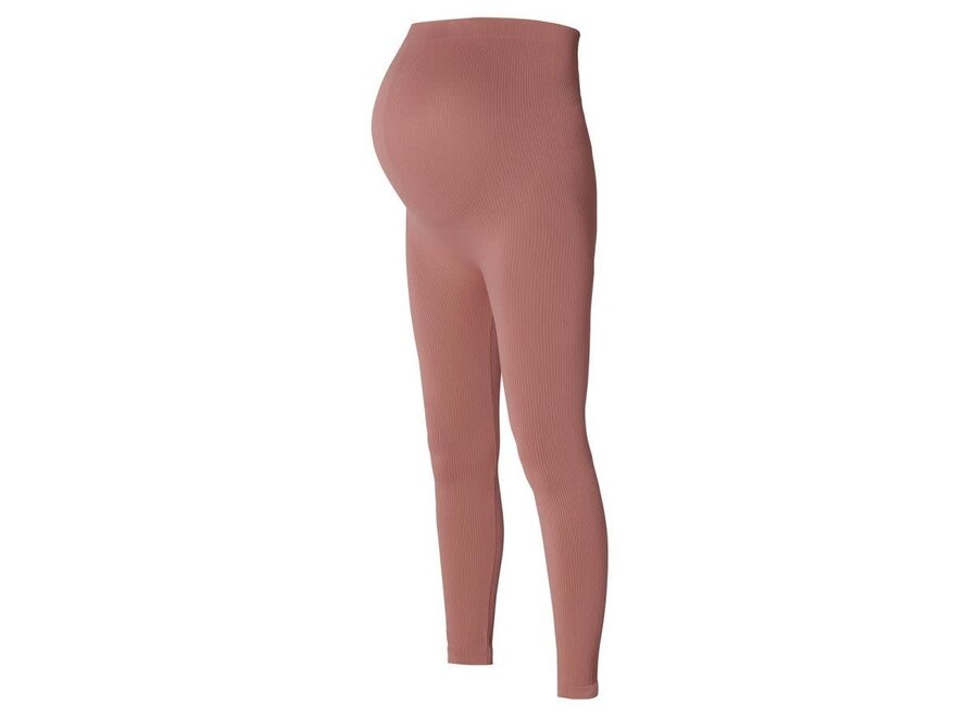 Reva seamless rib legging burlwood