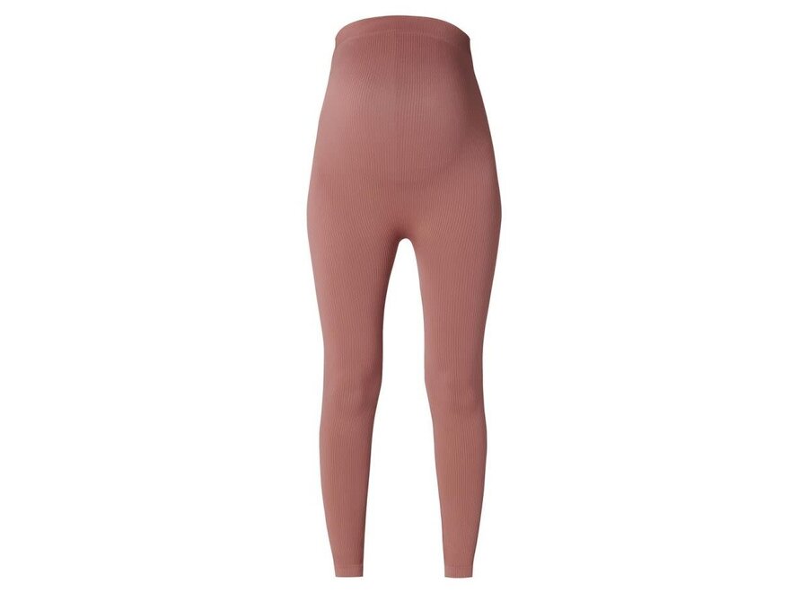 Reva seamless rib legging burlwood