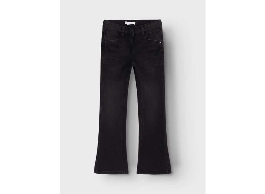Polly bootcut jeans - Black denim