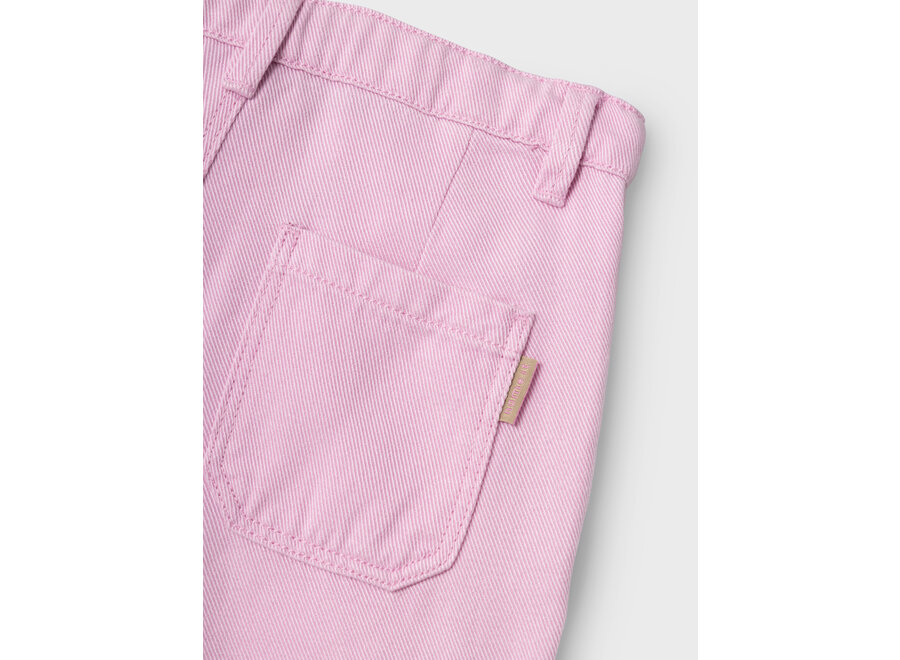 Bella Round twill pant - Pastel lavender