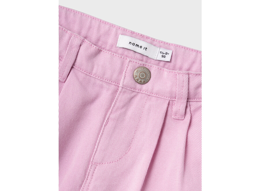 Bella Round twill pant - Pastel lavender