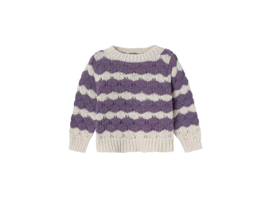 NEBIB LS KNIT Arctic Dusk