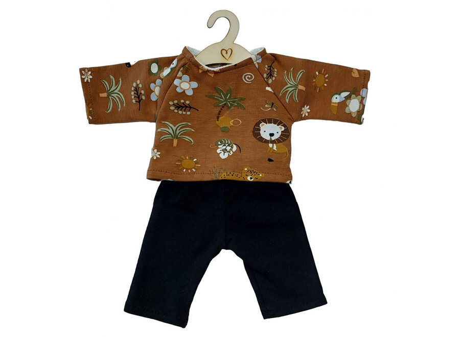 Poppenbroek en -shirt safari