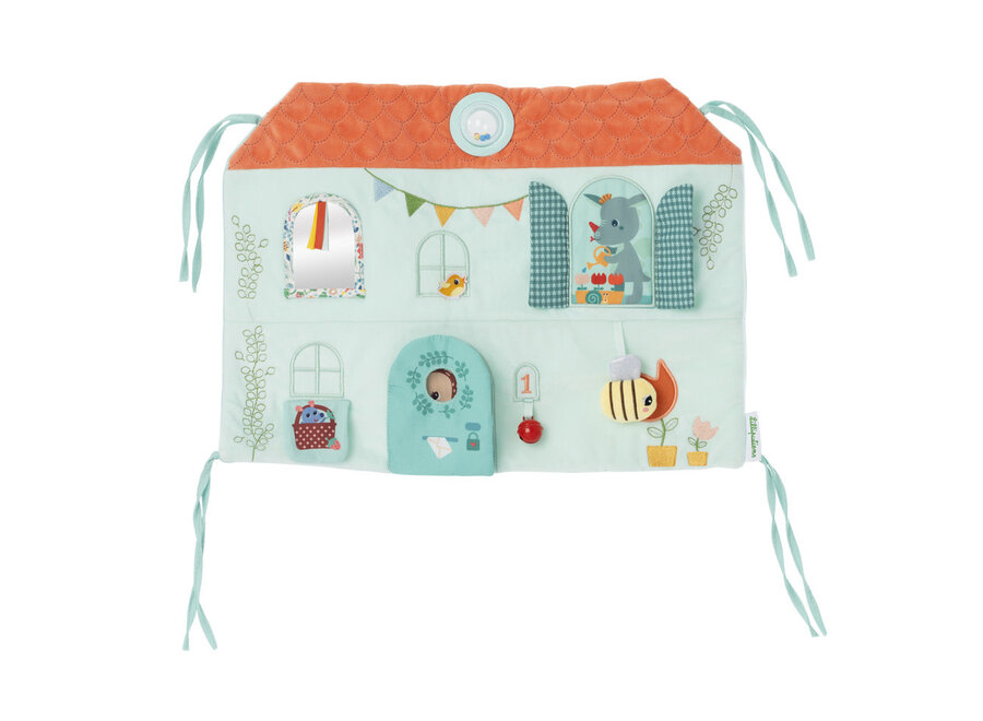 Ontdekkingspaneel het huis van Stella en Joe