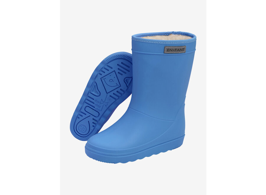 Thermo boots solid - Daphne Blue