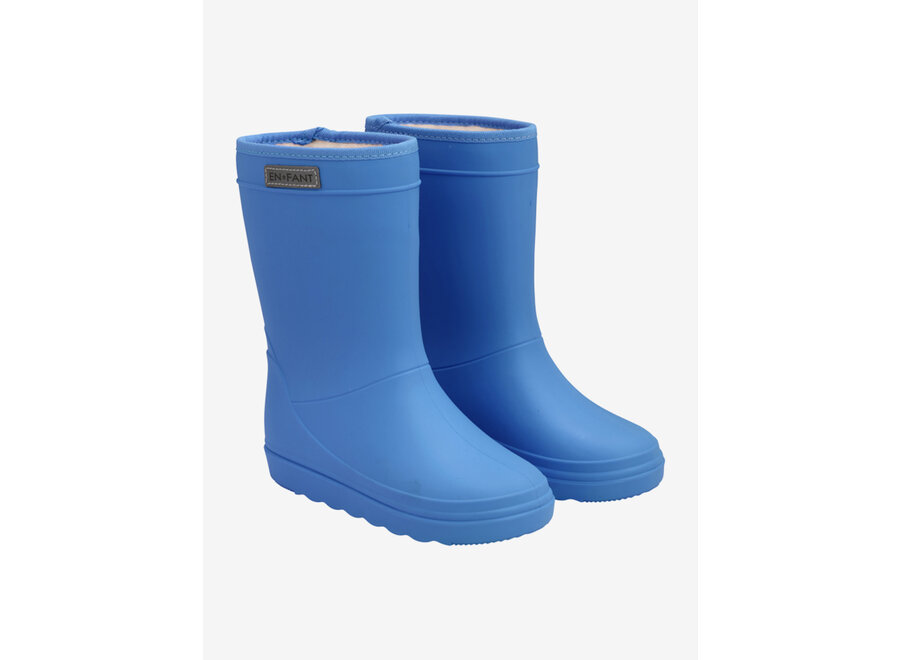 Thermo boots solid - Daphne Blue