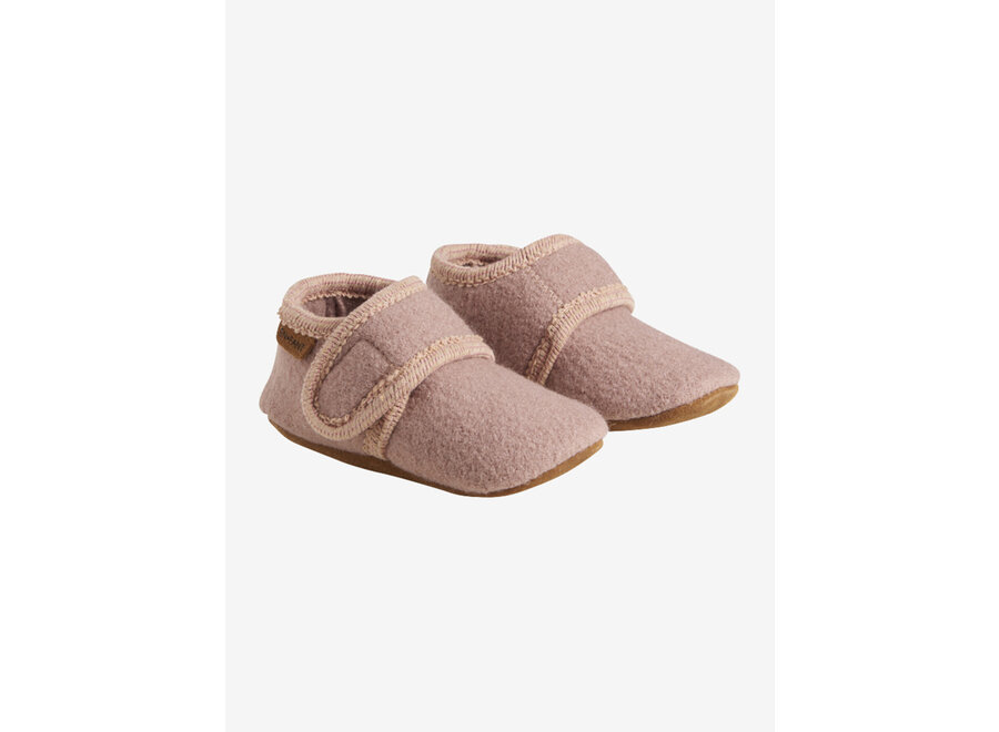 Baby Wool slippers - Bark | Roze