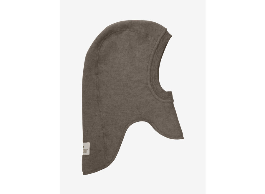 Muts Balaclava Wool Fleece - Brown Melange