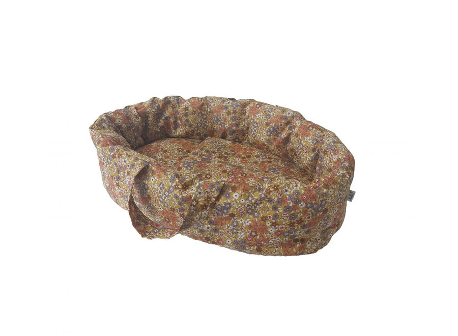 Poppendraagmand little flowers