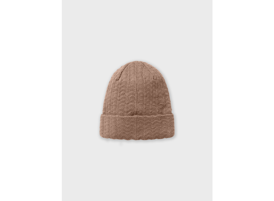 Muts - Nalu knit hat - Beaver fur