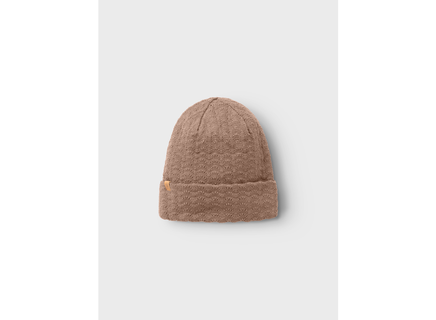 Muts - Nalu knit hat - Beaver fur