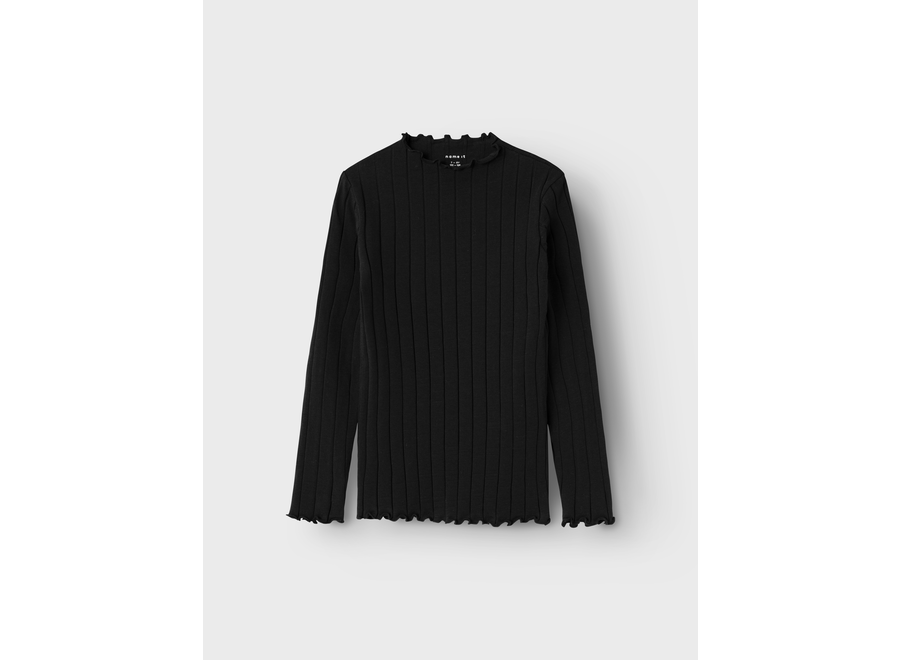 Top Online slim top - Black