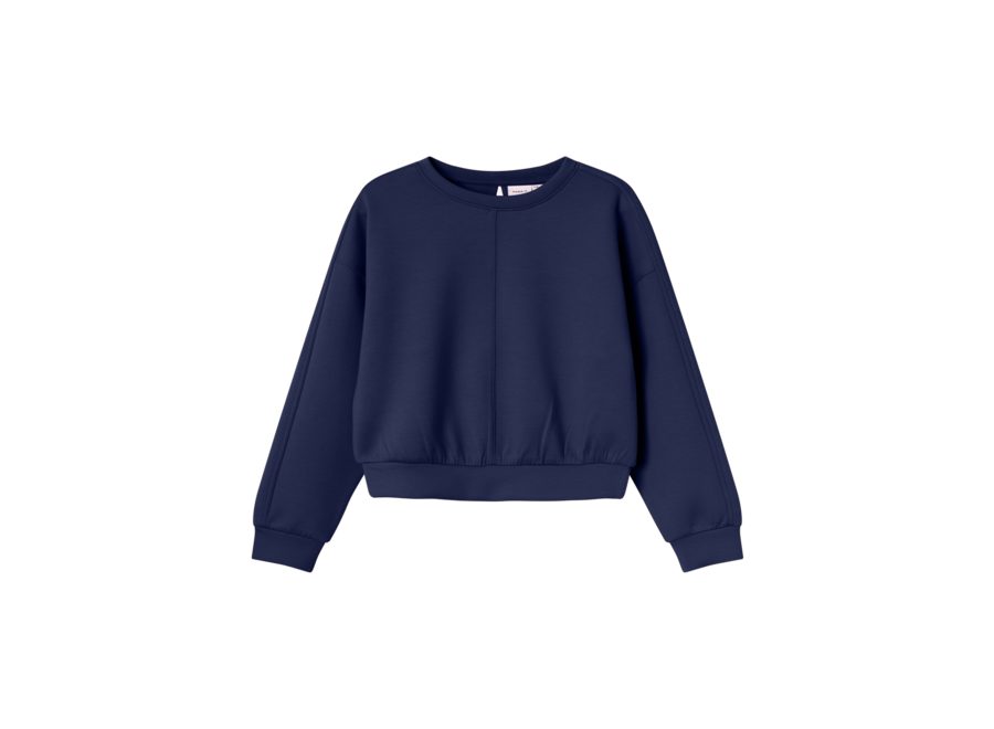 Trui Osyne short sweat - Ocean Cavern