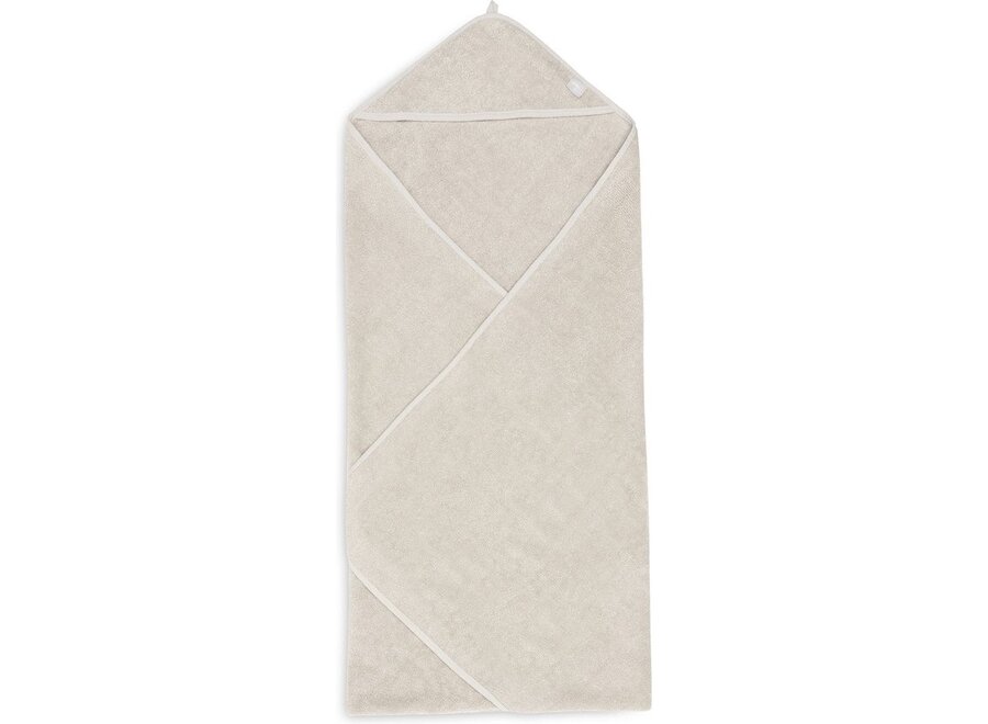 Badcape Badstof 100x100cm Nougat