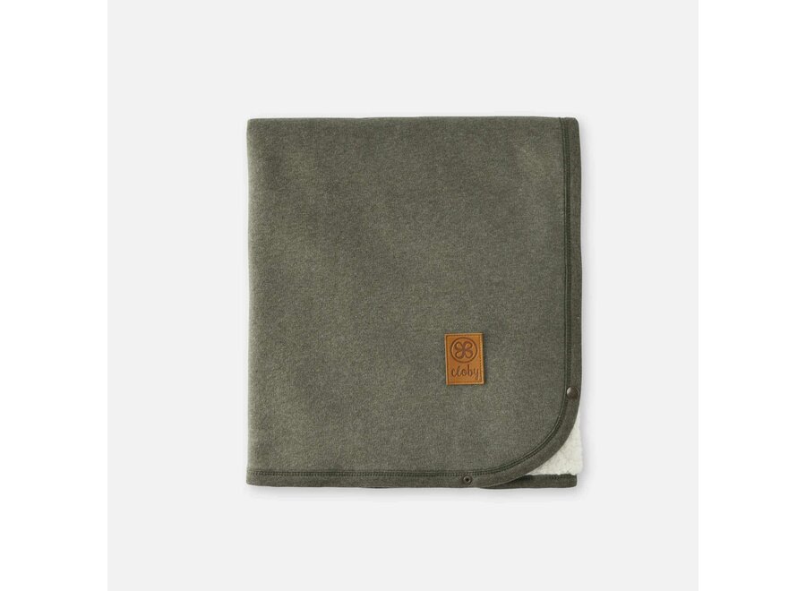 Teddy Blanket Forrest Green