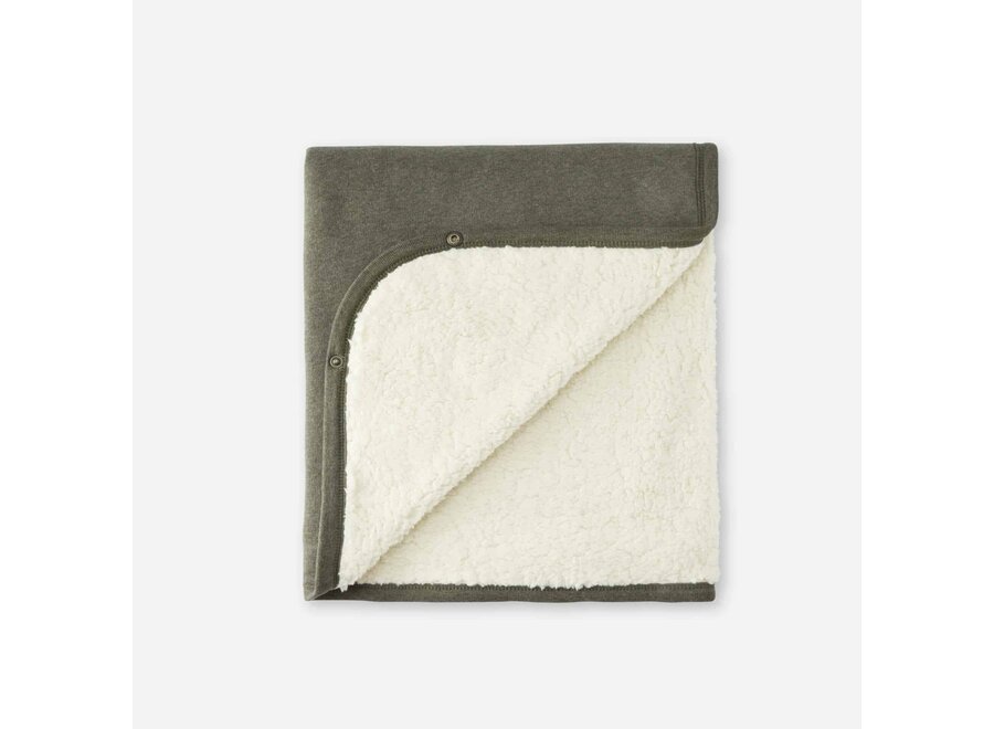 Teddy Blanket Forrest Green