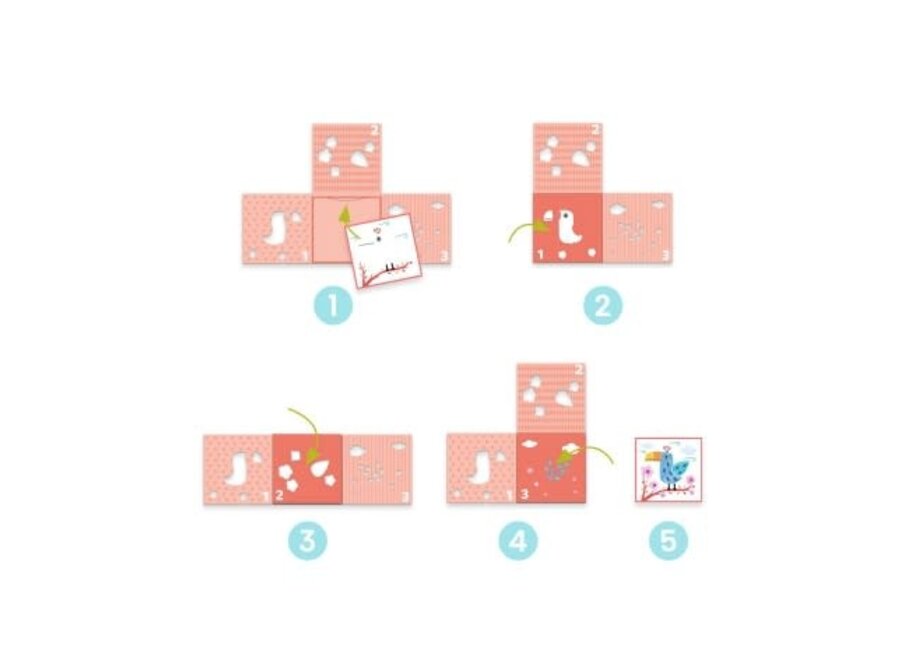 Kleuren met sjablonen