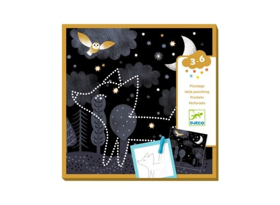 Knutselset prikkaarten